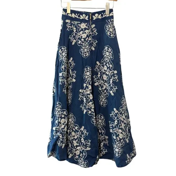 Agua Bendita Bergamota Ribbons Maxi Skirt - Picture 3 of 6